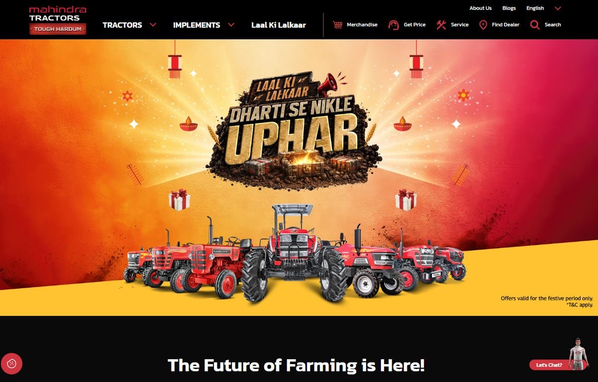 Mahindra – mahindratractor.com