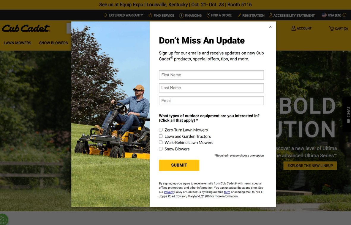 Cub Cadet – cubcadet.com