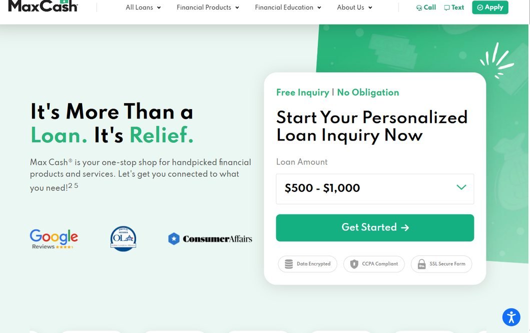 Max Cash – maxcash.com